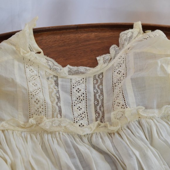 Antique Baby Clothes Dress & Jacket 2 Pc Set Great Granny Core - Picture 11 of 16